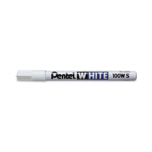 Uni -Paint Permanent Marker, Fine Bullet Tip, White