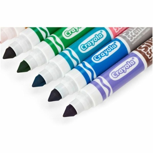 EXPO Low Odor Dry Erase Markers Chisel Point Assorted Colors Box