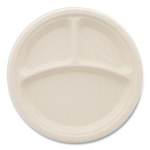 Pactiv Evergreen Placesetter Deluxe Laminated Foam Dinnerware, Plate, 8.88  dia, White, 500/Carton