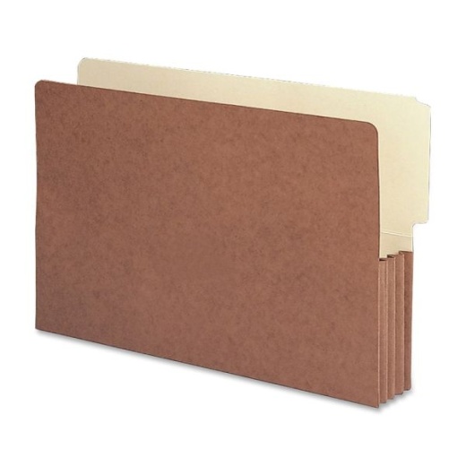 Smead Redrope End-Tab File Pockets, Legal Size, 3 1/2" Expansion