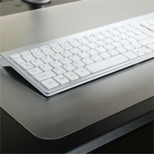 Desktex Anti Static Desk Pad 19 x 24 Clear vinyl desk mat with an anti  static additive to protect your computer equipment from damage by  attracting harmful dust away from your laptop