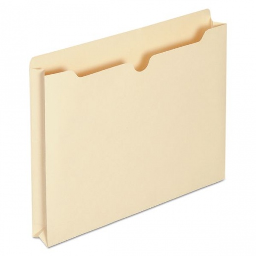 Universal Economical Manila File Jackets, Straight Tab, Letter Size, 50/Box