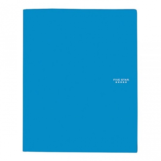 Five Star Stay-Put Pocket & Prong Folder, 3 Fasteners, Letter Size, Assorted Colors