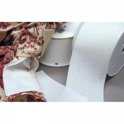Wrights Non-Woven Drapery Tape 3"X50yd - Strong and Durable Support for Your Curtains