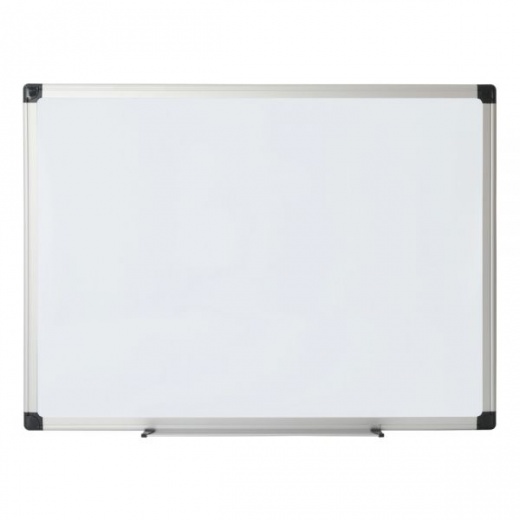 Non-Magnetic Melamine Dry-Erase Whiteboard, 36" x 48", Aluminum Frame with Silver Finish