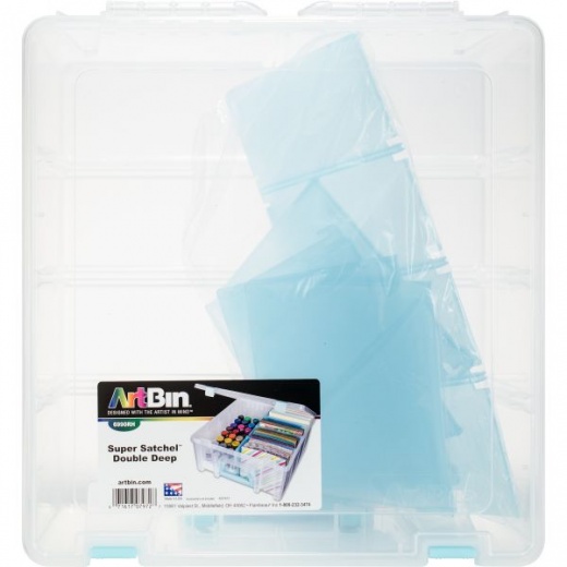 ArtBin Super Satchel Double Deep W/Removable Dividers