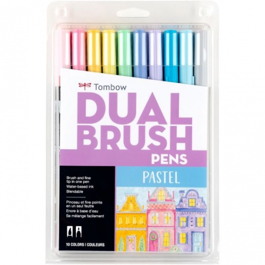 Tombow Dual Brush Pens 10/Pkg - Unleash Your Creativity