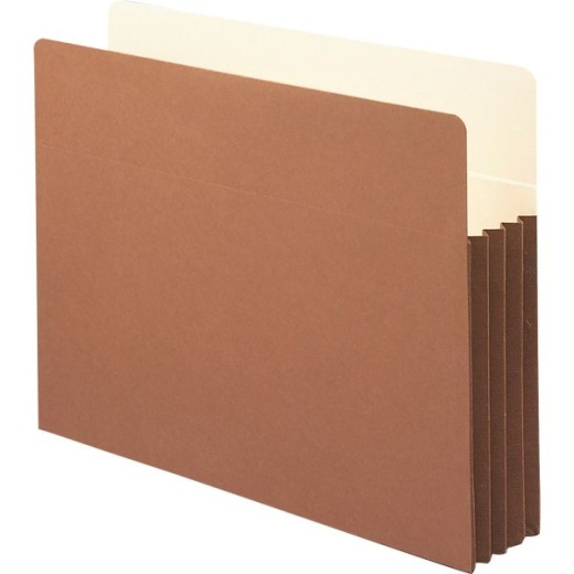 Smead Easy-Access Top-Tab Tyvek File Pockets, Letter Size, 3 1/2" Expansion
