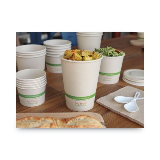 Pactiv Evergreen Paper Soup Cup Lid, For 32 oz Soup Cups, 3.13