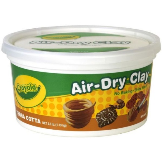 Crayola Air-Dry Clay 2.5Lb - Premium Quality Art Supply for Creative Projects