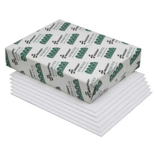 Skilcraft Process Chlorine-Free Copy Paper, White, Letter (8.5" X 11"), 5000 Sheets Per Case, 92 Brightness, 100% Recycled (Abilityone 7530-01-503-8441)