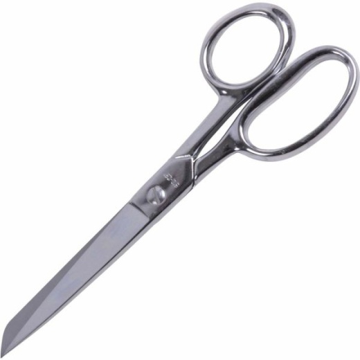 Westcott All Purpose Stainless Steel Scissors, 8 Long, 3.5 Cut Length, Black Straight Handle