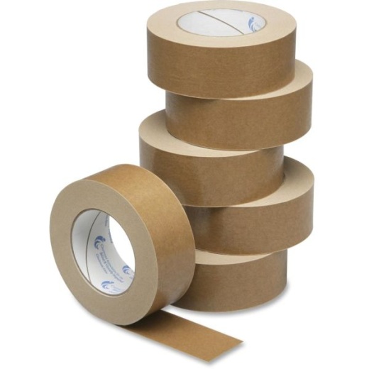 Skilcraft General Purpose Masking Tape, 3" Core, 2" x 2160", Natural Kraft