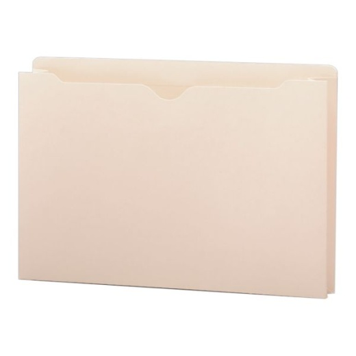 Smead Manila File Jackets, 1 1/2” Expansion, Legal Size, Box Of 50