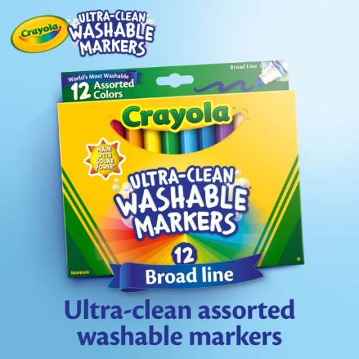  CRAYOLA MyFirst Washable Markers - Assorted Colours