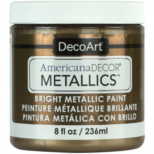 Americana Decor Metallics 8Oz - Elevate Your Home Decor with Luxurious Finishes