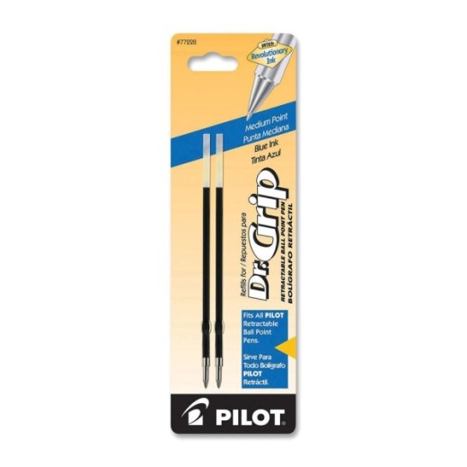 Pilot Ballpoint Pen Refills - Fits Dr. Grip & All Pilot Retractable Ballpoint Pens