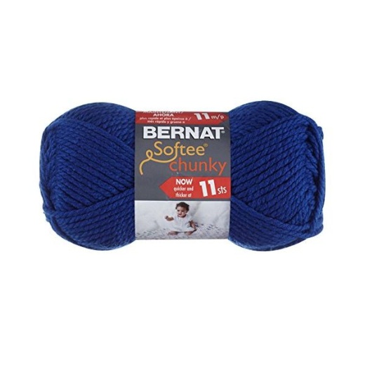 Bernat Softee Chunky Yarn - Royal Blue