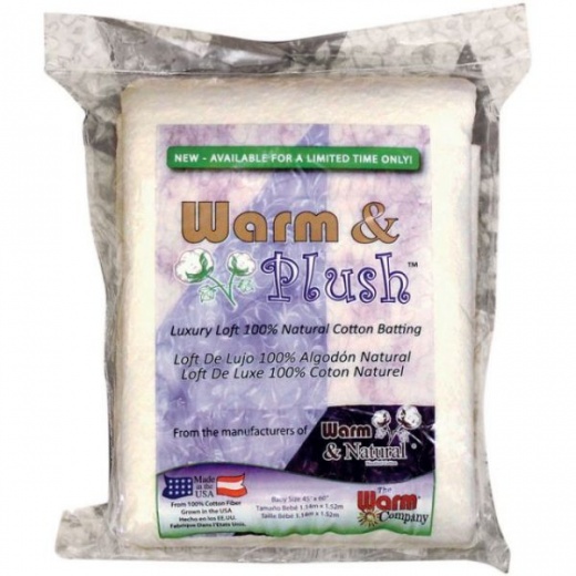 Warm & Plush Cotton Batting