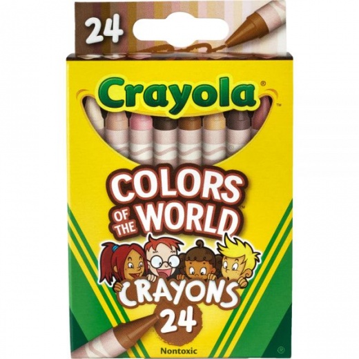 Crayola® Standard Crayons With Built-In Sharpener, Assorted Colors, Box Of  64 Crayons