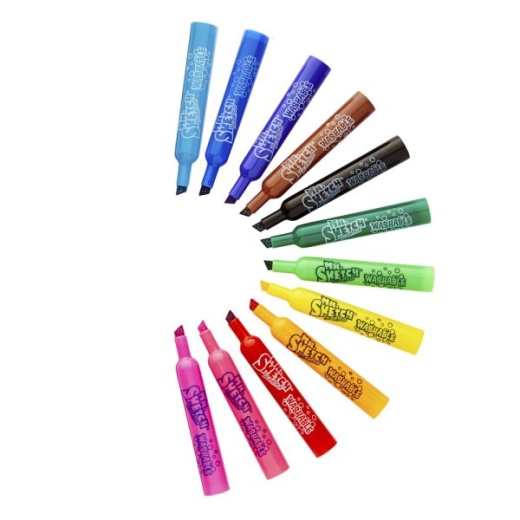 Prang® Art Markers, Washable, 48 Colors