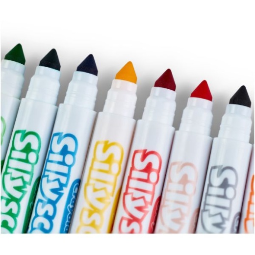 Crayola Ultra Clean Washable Markers Set Of 40 Conical Point