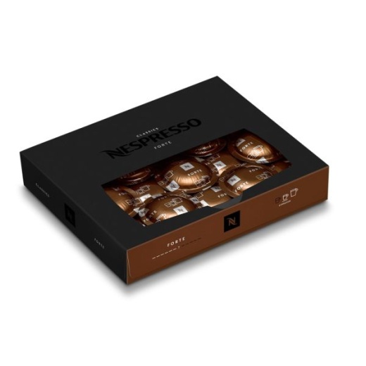Nespresso Professional Capsules, Forte - Box of 50