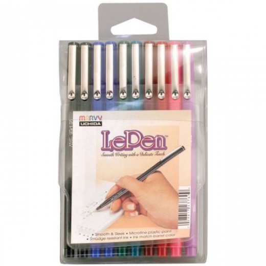 LePen Fine-Point Pens Pkg/10