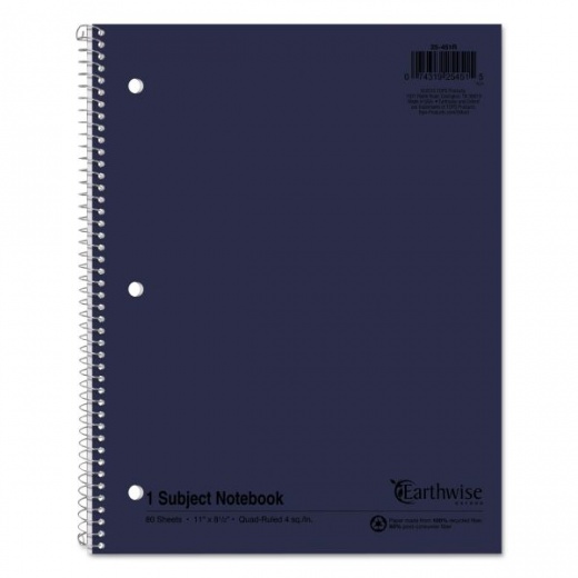 Oxford Earthwise by Oxford Recycled Single Subject Notebook