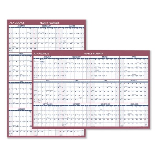 2025 At-A-Glance Vertical/Horizontal Wall Calendar