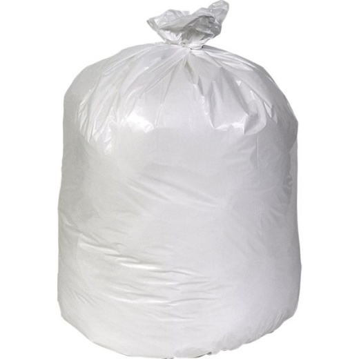 Pitt Plastics Can Liner Lldpe, 21.5X24, 0.6Mil White