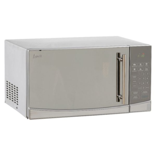 Avanti 1.1 Cu. Ft. One-Touch Microwave, Stainless Steel Finish