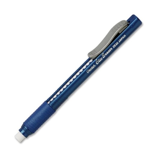 Pentel Clic Eraser, Blue Barrel