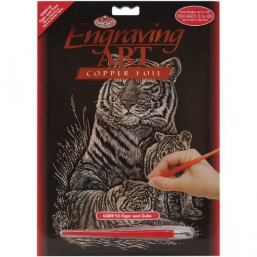 Copper Foil Engraving Art Kit 8"X10"