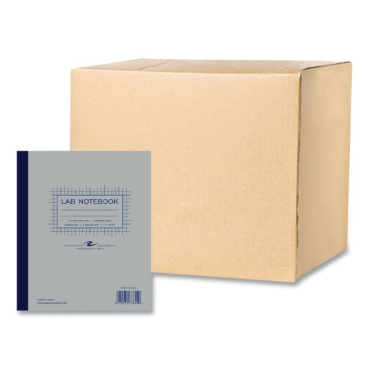Roaring Spring Lab And Science Carbonless Notebook, Quad Rule (4 Sq/In) - Gray Cover, 200 Sheets