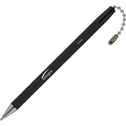 Integra Antimicrobial Replacement Counter Pen - Black Rubber Barrel