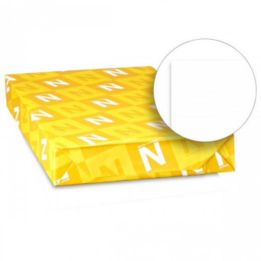 Neenah Premium Card Stock, Bright White, Ledger (11x17), 65 Lb, FSC Certified, Pack Of 250