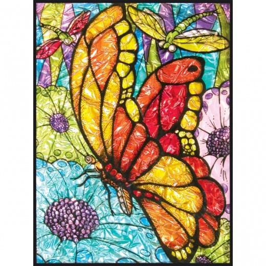 Foil Paint By Number Kit 8"X10" - Create Stunning Artwork with Ease