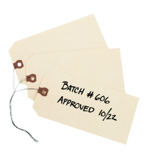 Avery Manila "G" Shipping Tags - 6.25" Length x 3.13" Width