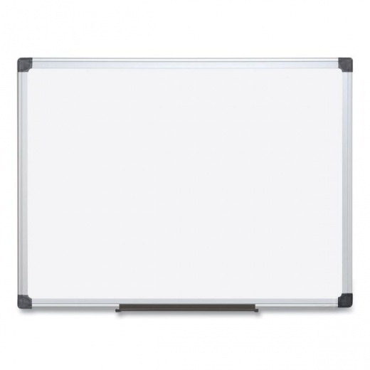 MasterVision Value Lacquered Steel Magnetic Dry Erase Board