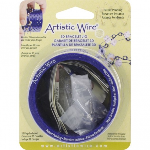 Bracelet Jig 3D W/20 Pegs