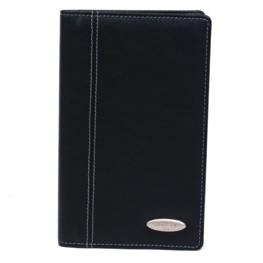 Samsonite Vinyl Business Card Case, Holds 72, Black
