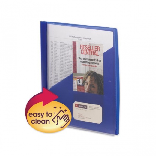 Smead Clear Front Poly Report Cover