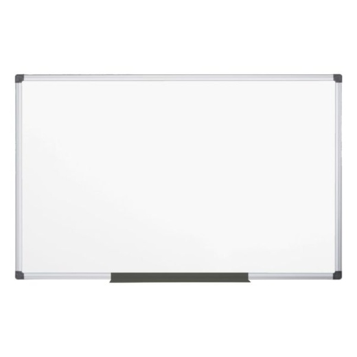 MasterVision Maya Platinum Pure Magnetic Dry-Erase Whiteboard, 48" x 36", Aluminum Frame With Silver Finish