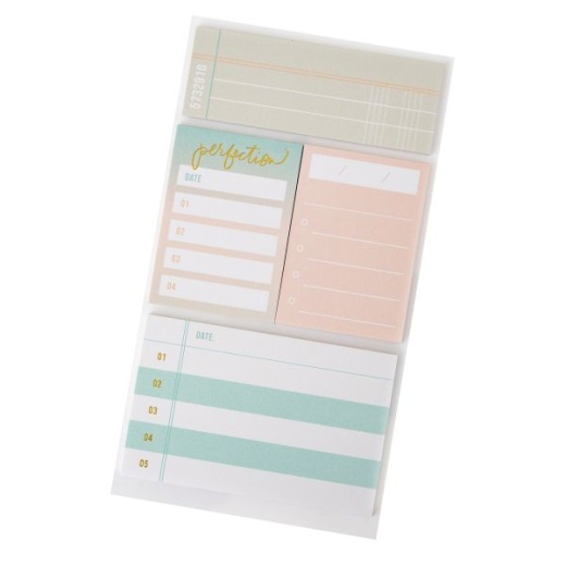 Heidi Swapp Set Sail Ledger Tag Sticky Notes 60/Pkg