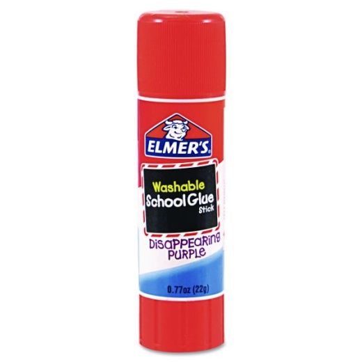 Elmer's School Glue Stick, 0.77 Oz, Dries Clear - The Perfect Arts and Crafts Companion