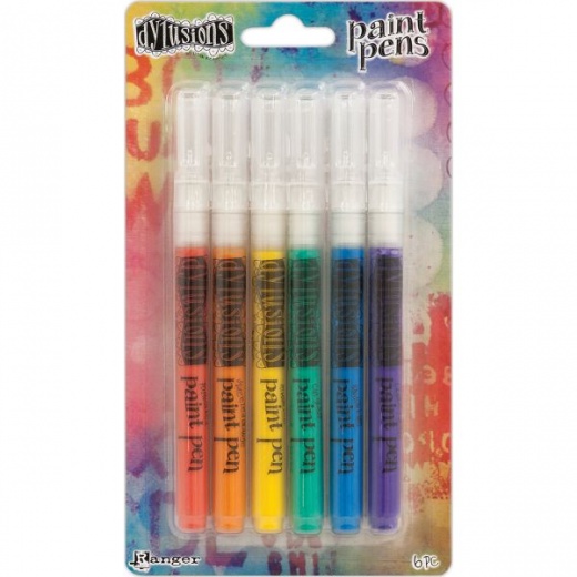 Dylusions Paint Pens 6/Pkg - Unleash Your Creative Potential