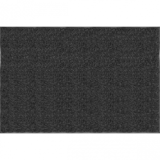 Tough Rib Floor Mat, 4' X 6', Charcoal