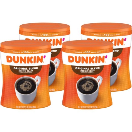 Dunkin' Donuts Original Blend Ground Canister Coffee - Medium Roast