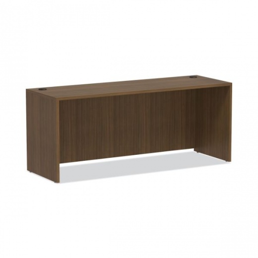 Alera Valencia Series Credenza Shell, 70.88W X 23.63D X 29.5H, Modern Walnut